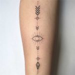 Arrow and eye by Femme Fatale Tattoo