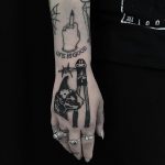 Bolt cutter tattoo by Dirt Merchant