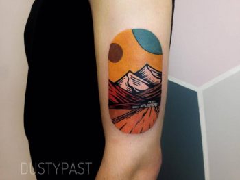 Colorful mountains by Eugene Nedelko