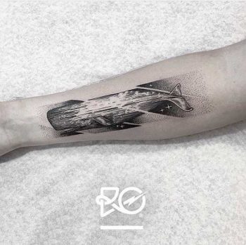 Cool whale by RO Tattoo