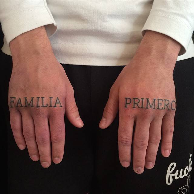 Familia Primero tattoo
