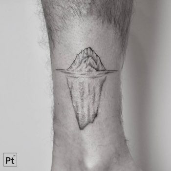 Iceberg tattoo by Pablo Torre