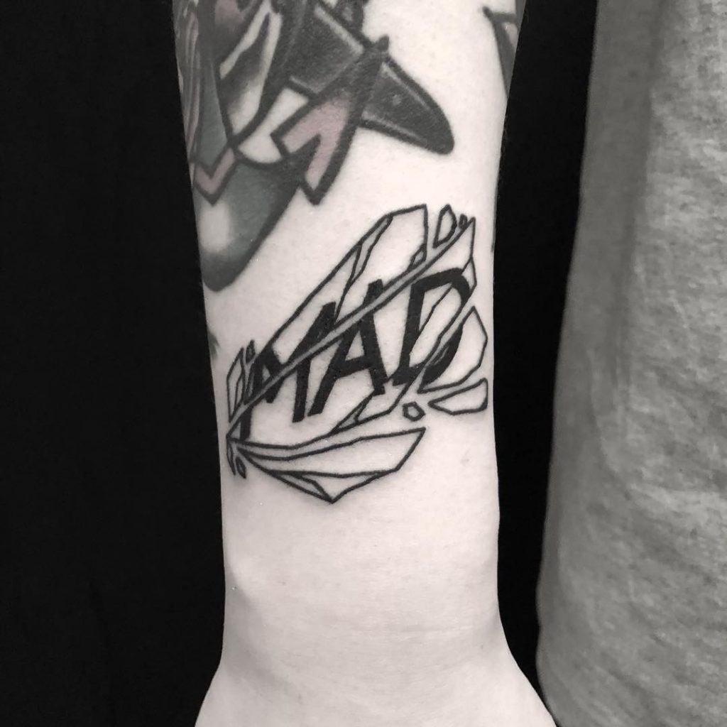 Sledge hammer tattoo by Lozzy Bones