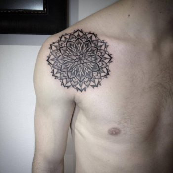 Mandala tattoo by Vaigirdas Kofy