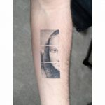 Mona Lisa tattoo by Sanghyuk Ko Mrk