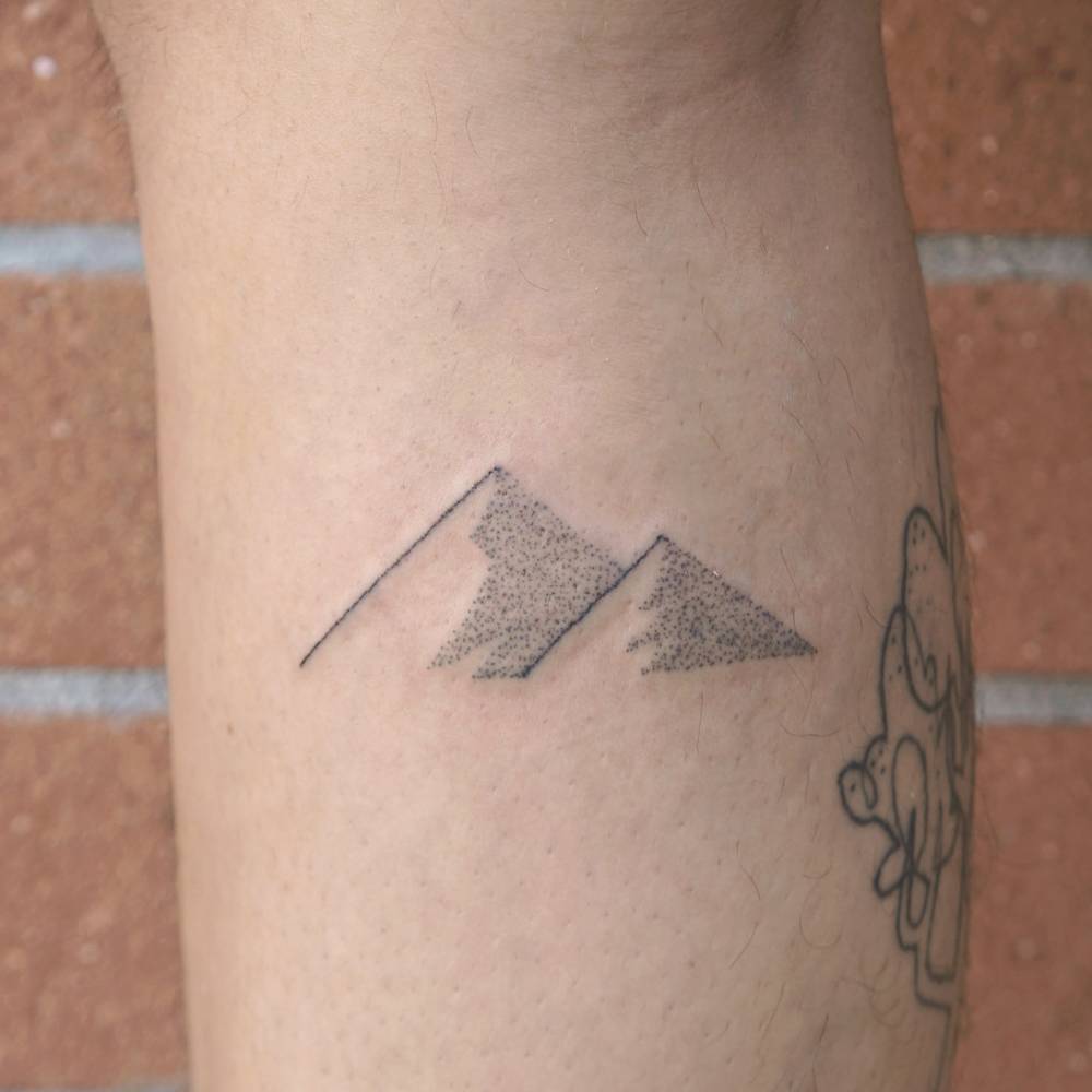 Pyramids tattoo by Beta Pokes