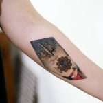 Sci-fi tattoo by tattooist Doy