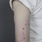 Scorpius constellation tattoo by Lara M J