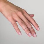 Simple line tattoos on fingers