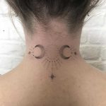Tiny moons by Femme Fatale Tattoo