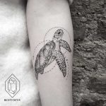 Turtle tattoo by Bicem Sinik