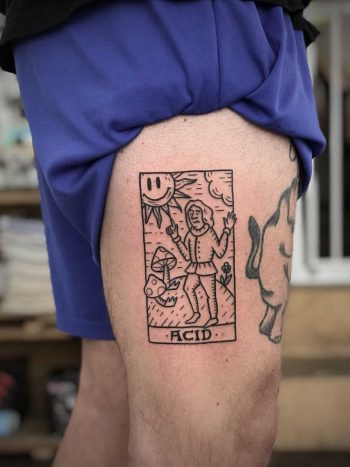 Acid tattoo