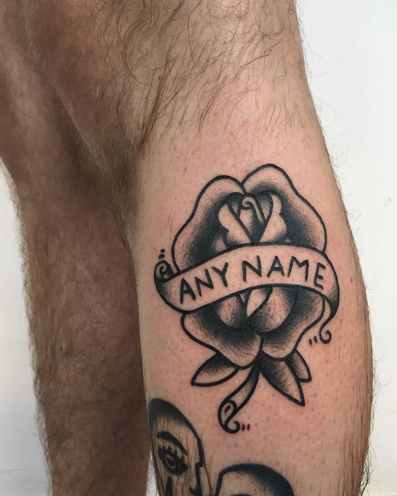 Any name tattoo