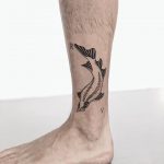 Beluga fish tattoo by Sasha But.maybe