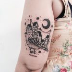 Bird town tattoo