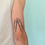 Bolt cutters tattoo by tattooist yeahdope