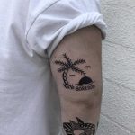 Boredom tattoo by artist yeahdope
