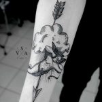 Cupid tattoo by Andrei Svetov