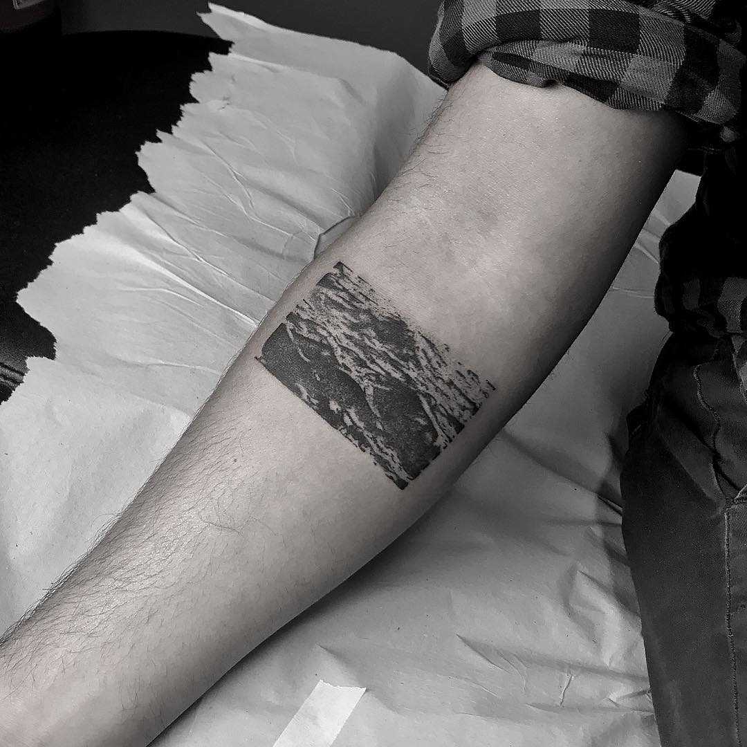 Darker than the deepest sea tattoo by Oliver Whiting