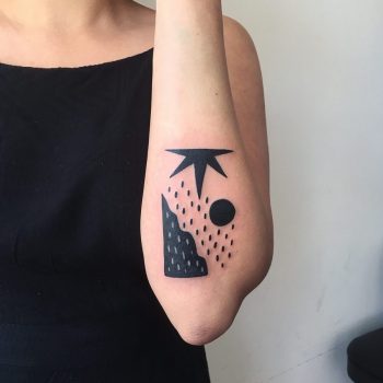 Eternal landscape tattoo by Agata Agataris
