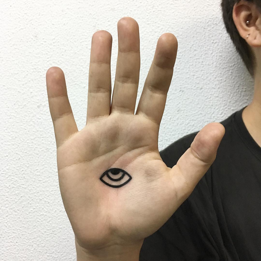 Eye tattoo by Agata Agataris