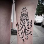 Fishsquid tattoo