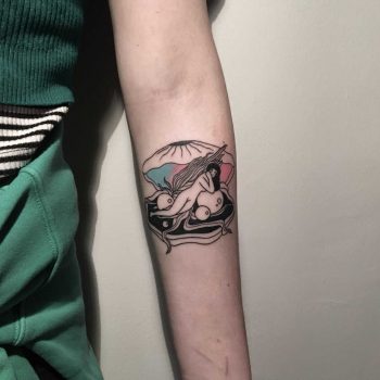 Girl in a shell by Berkin Dönmez