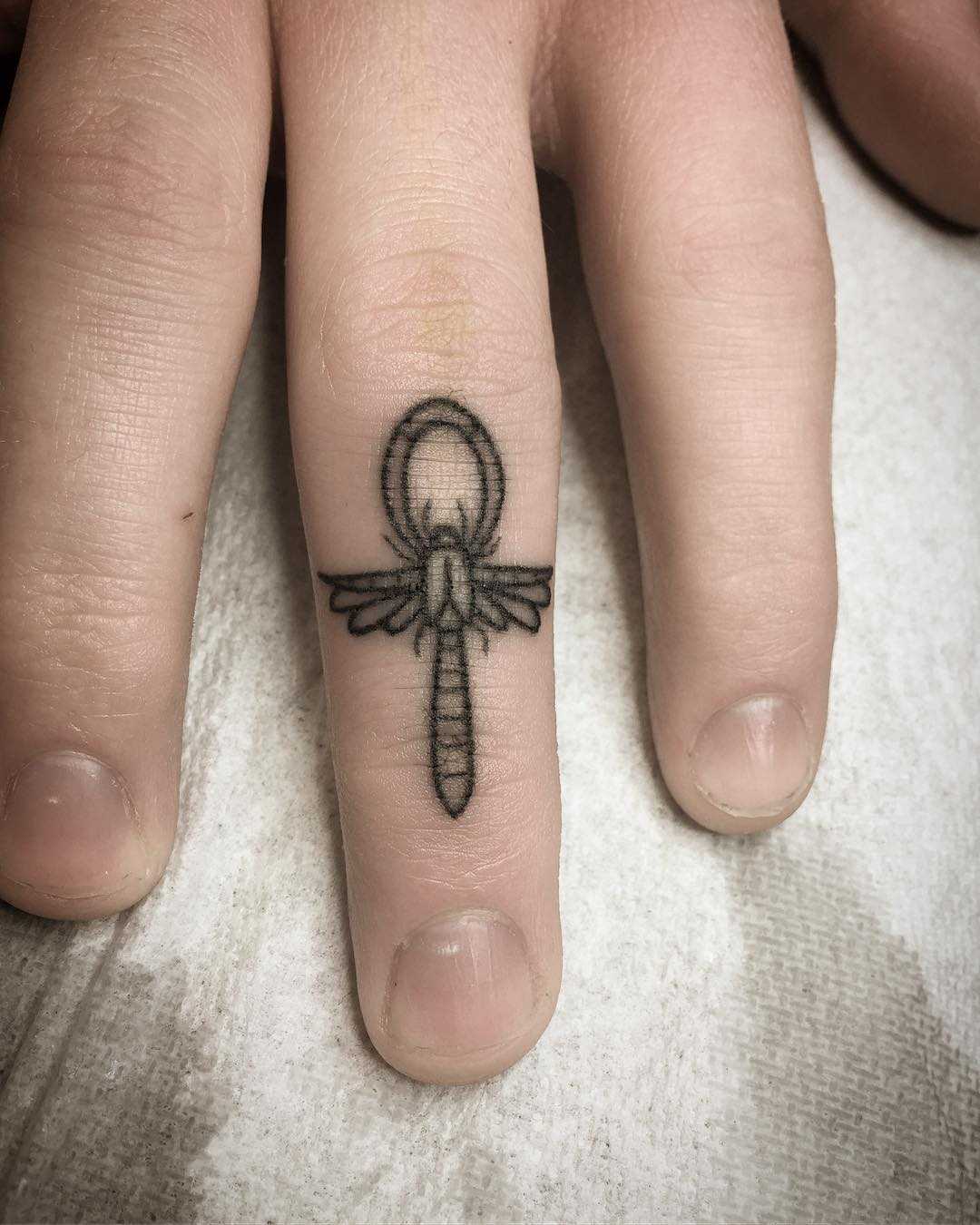 Small Ankh neck tattoo | Neck tattoo for guys, Simple neck tattoos, Small neck  tattoos