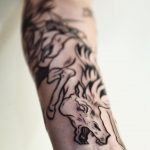 Horse spirit tattoo