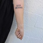 Keep growing tattoo by yeahdope