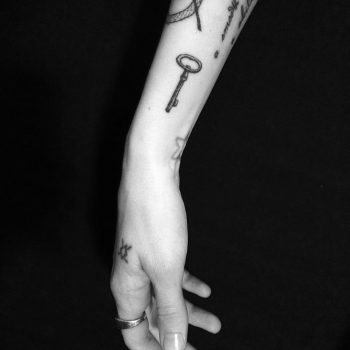 Key tattoo by Chinatown Stropky