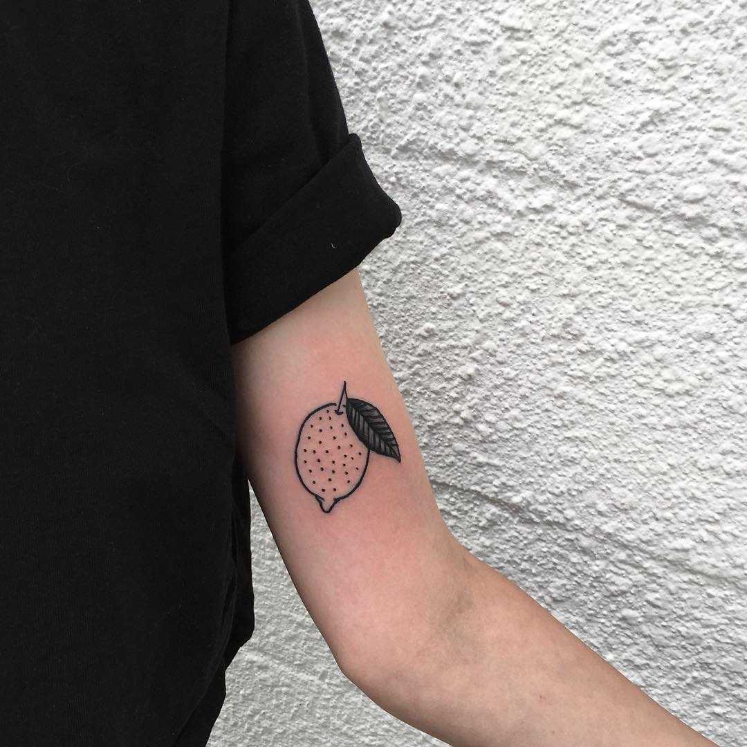 Lemon tattoo by yeahdope