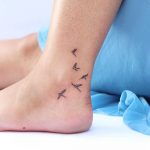 Little birds tattoo by tattooist Zaya