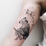 Little dipper and bear tattoo