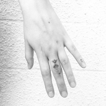 Little tattoo by Nadia Rose