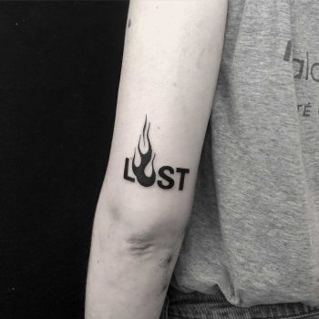 Lost tattoo by Johnny Gloom