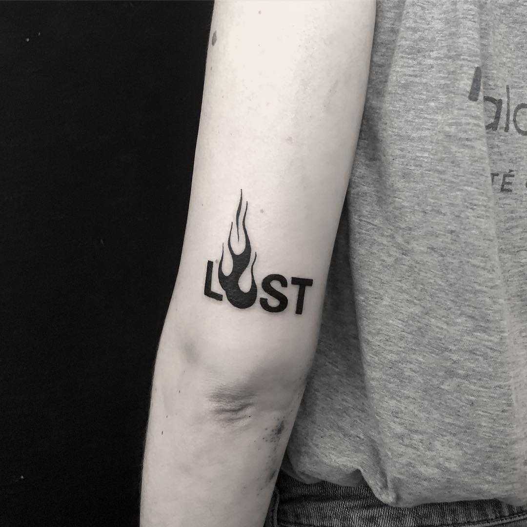 lost-tattoo-by-johnny-gloom-tattoogrid