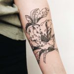 Magnolia bloom tattoo by Finley Jordan