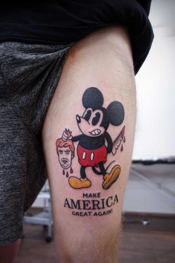 Make America great again tattoo