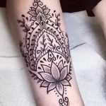 Ornamental Lotus tattoo by Matt Stopps