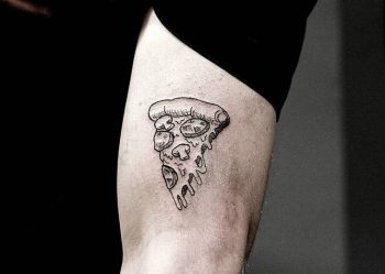 Pizza slice by Kyle Koko