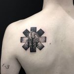 Red Hot Chilli Peppers logo tattoo
