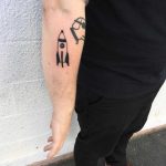 Rocket ship by tattooist yeahdope