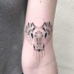 Scarab beetle tattoo by Femme Fatale