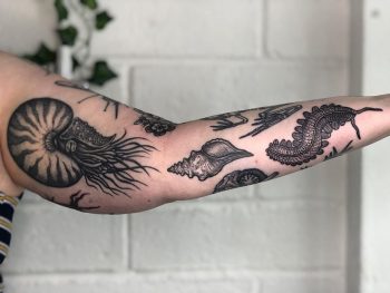 Sea world tattoo by Lozzy Bones