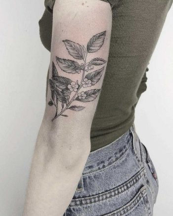 Tea leaves by E.K.ek.tattoos