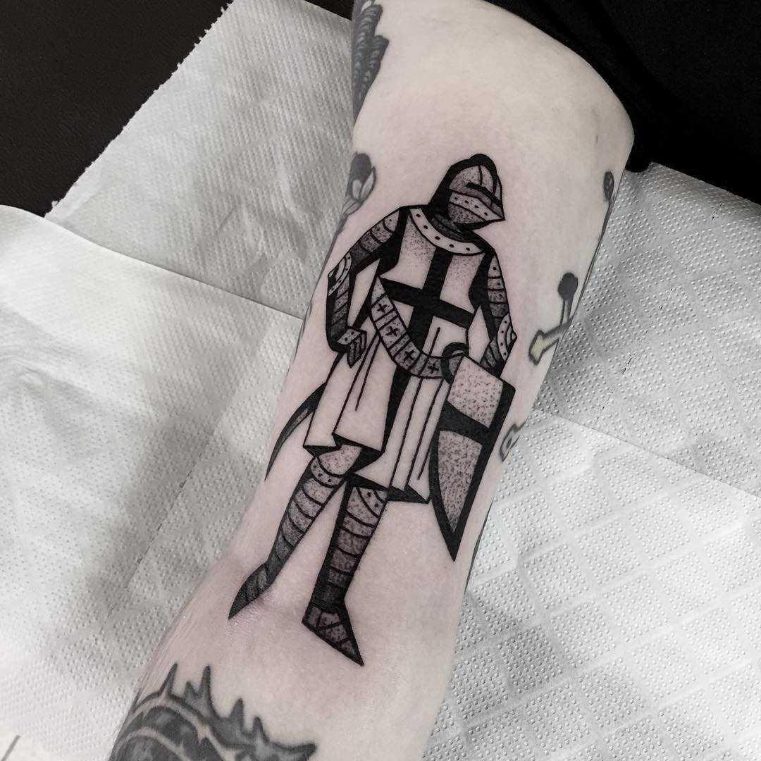 Templar Knight Tattoo By Miedoalvacio Tattoogrid Templar Knight Tattoo By Miedoalvacio Tattoogrid