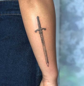 Tiddly sword by Lozzy Bones Tattoo