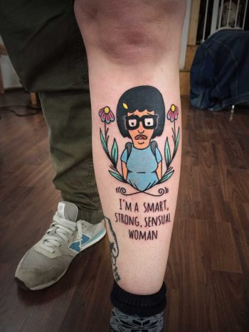 Tina Belcher tattoo