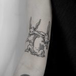 Two rabbits by Andrei Svetov